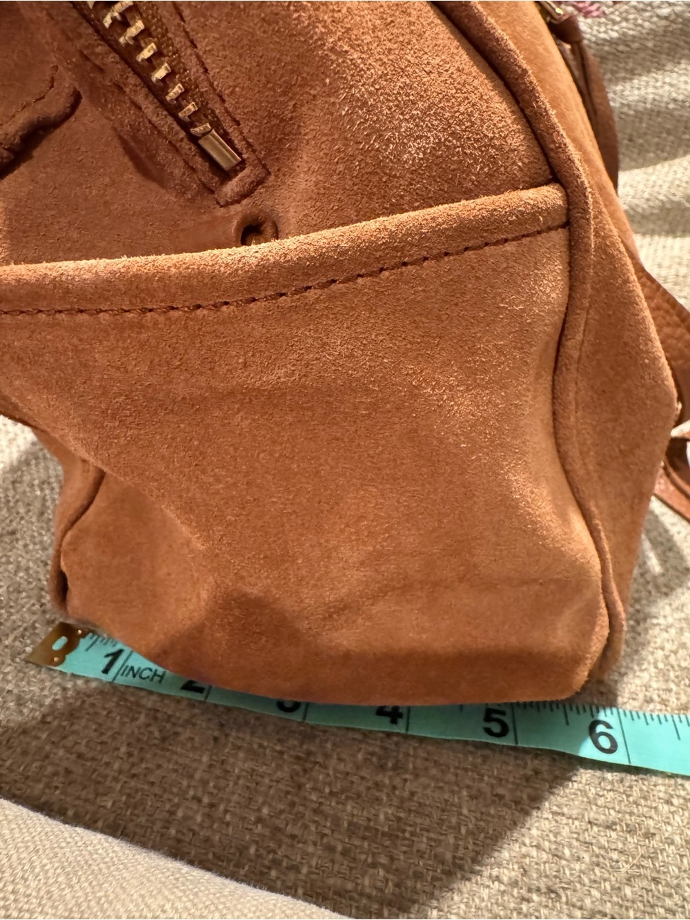 Aimee Kestenberg - Suede & Leather Satchel - Brown - Picture 13 of 16